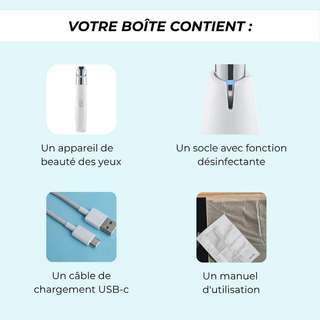 Appareil IPL pour un regard lumineux